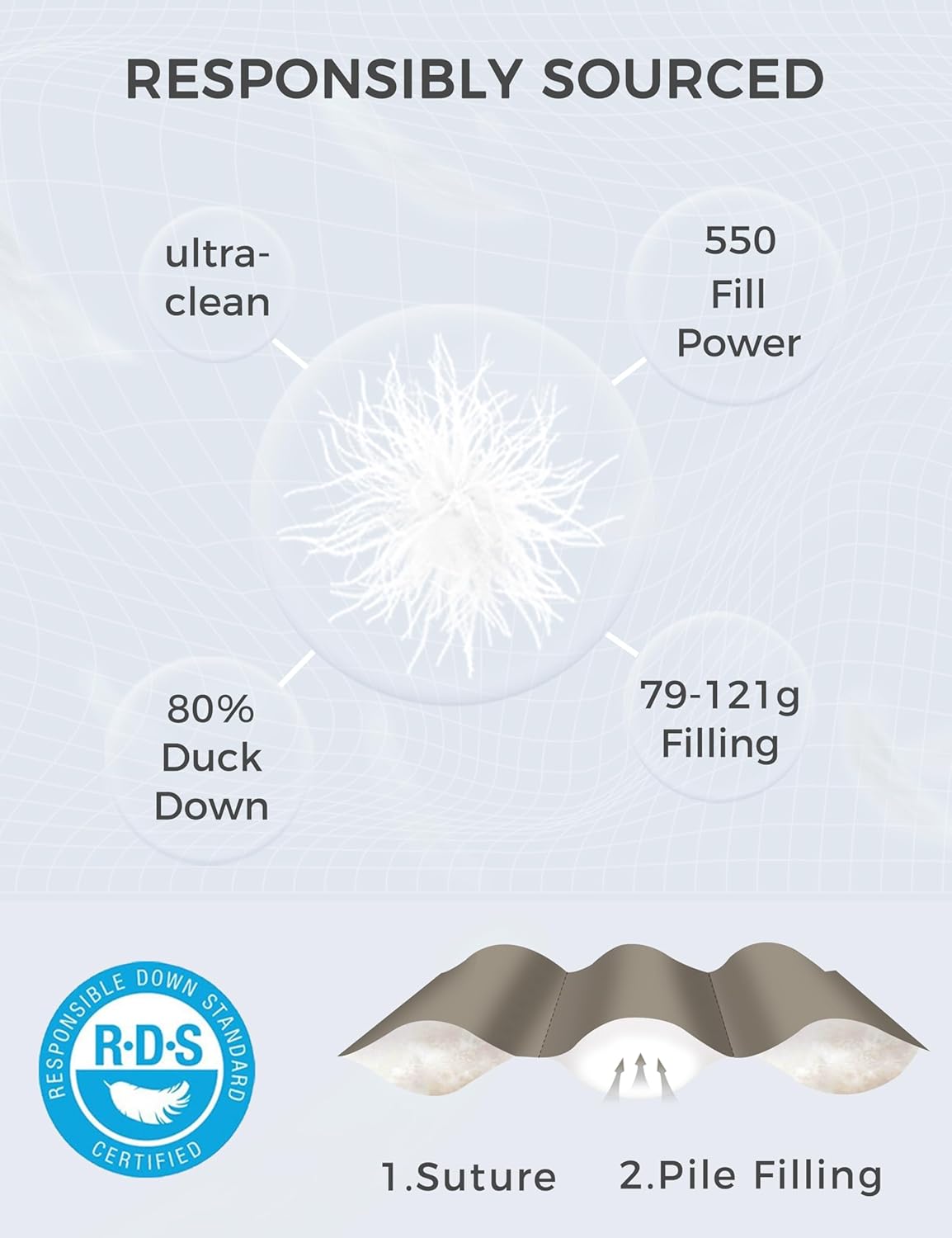 wantdo Women's Packable Ultra Light Weight Short Down Jacket - Image 5