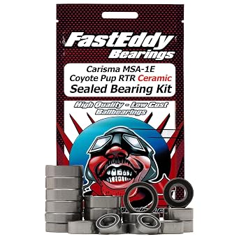 Carisma MSA-1E Coyote Pup RTR Ceramic Sealed Bearing Kit