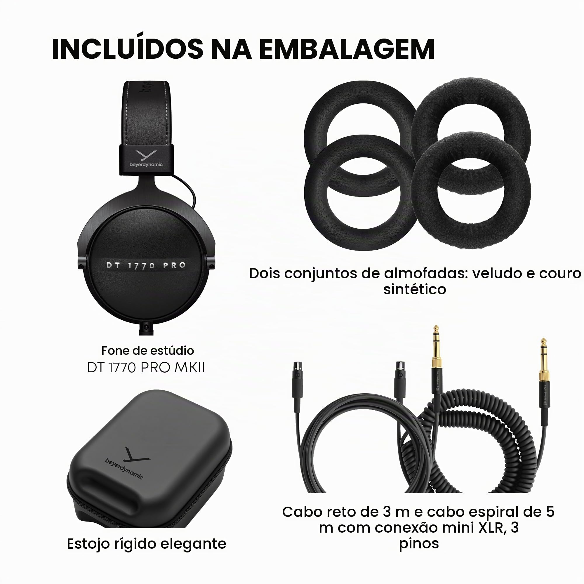 beyerdynamic DT 1770 Pro MKII Auriculares de estúdio, fechados, 30