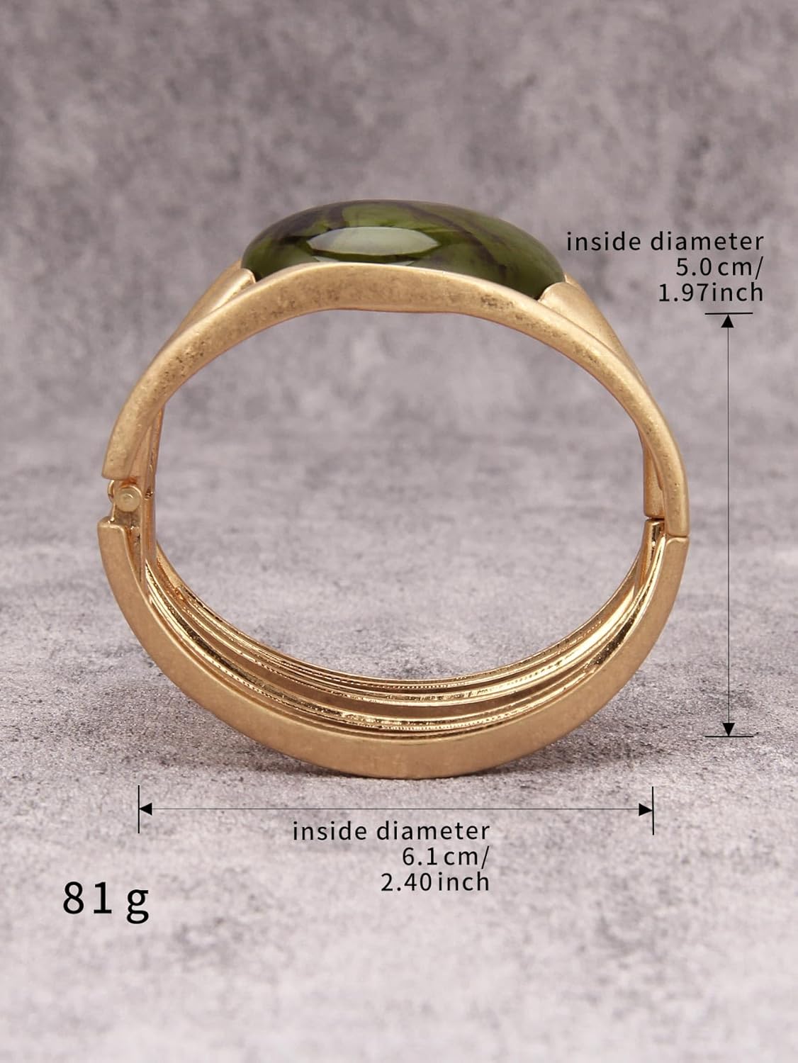 Gold Cuff Bracelet for Women Silver Beaded Bracelets Open Bangle Stackable Stretch Bead Bracelet Boho Jewelry Gifts for Wife Couple - Image 6