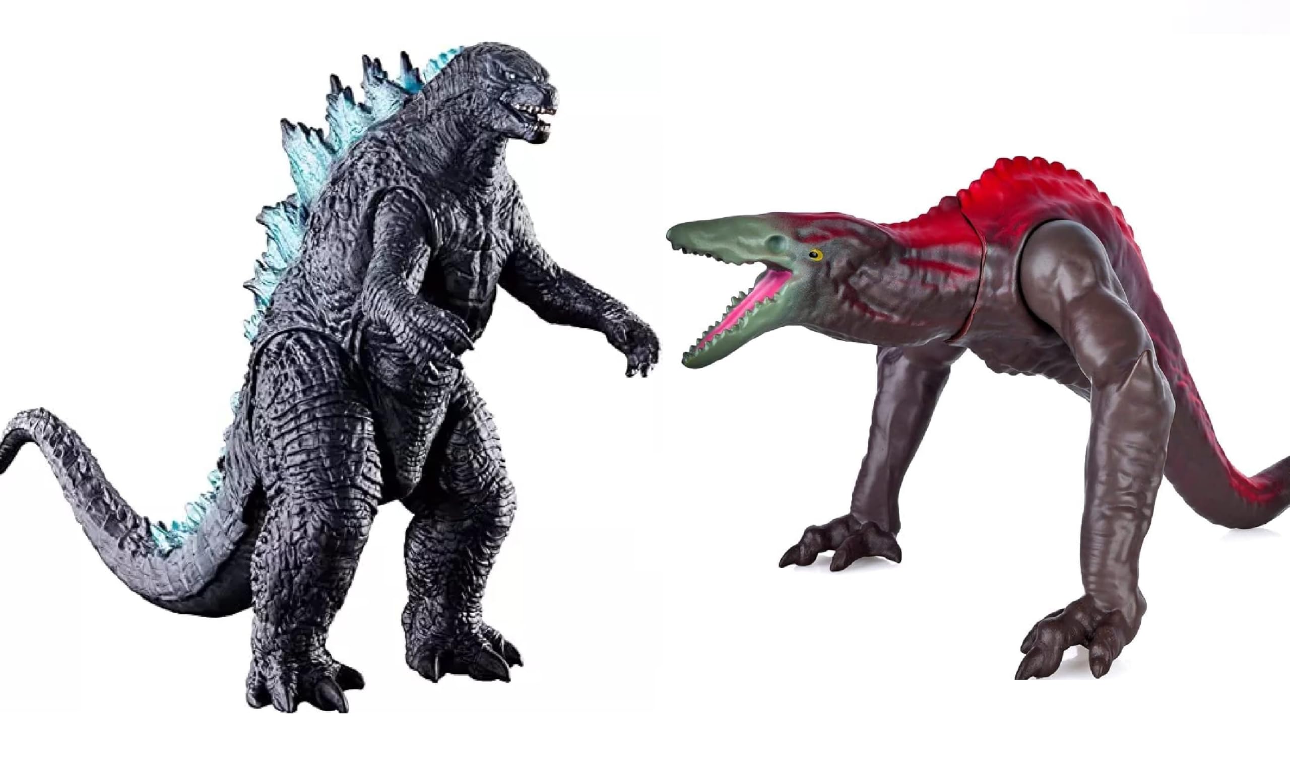 De-Lite Super Saver Combo Premium Action Figures Collectible Toys (Nuclear Godzilla v/s Skull Crawler, Size 15cm)