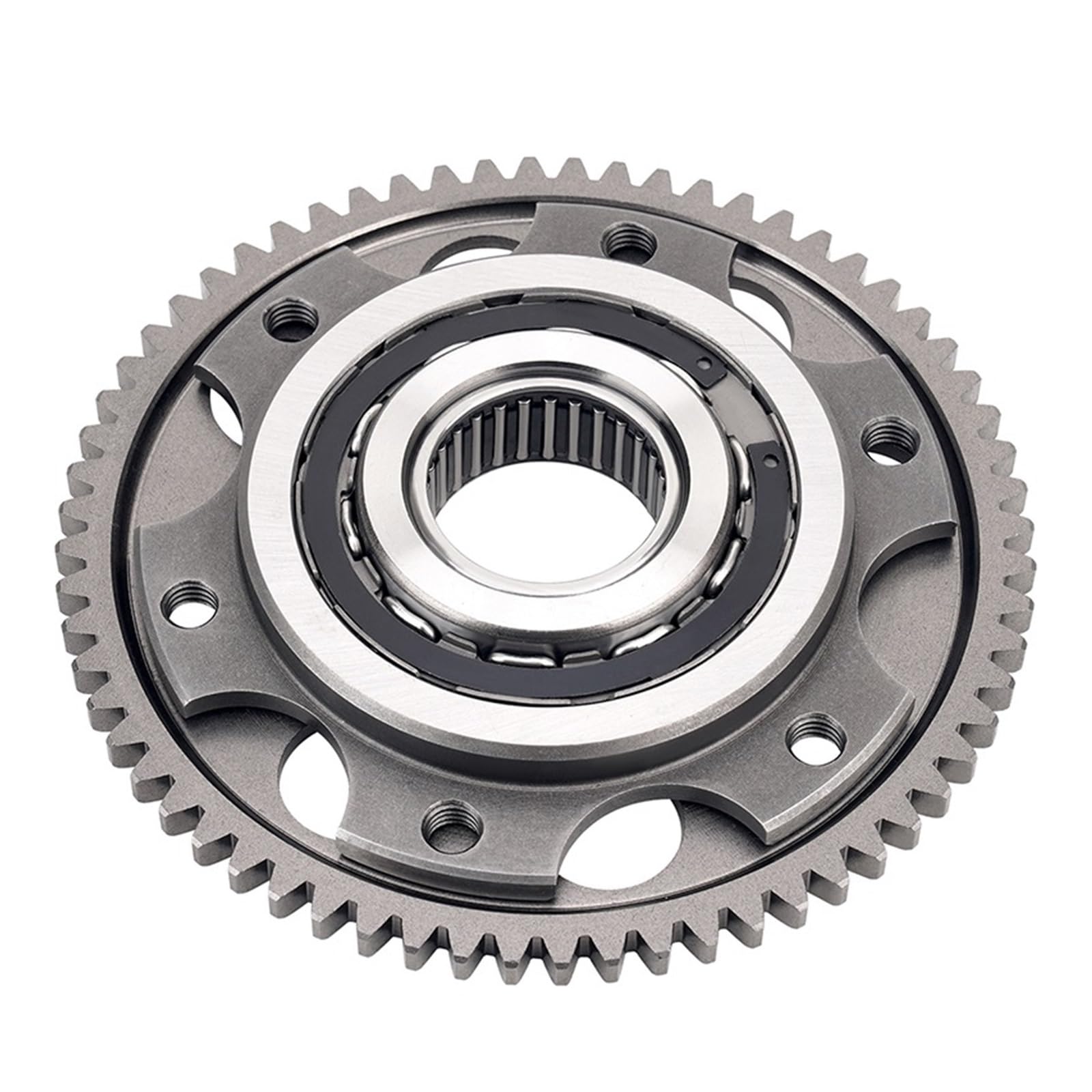 Compatible Con Bmw F650GS F800S F800ST F800GT F800GS Motocicleta Rodamiento Unidireccional Engranaje De Embrague Arranque Y Conjunto Volante Piñón de cadena Delantero | Starter Clutch Assy