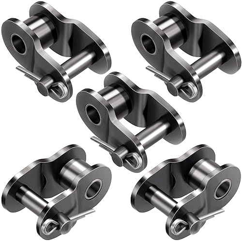 Miniatura 8 de OIIKI Enlace de desplazamiento de cadena de rodillos 40 paquete de 8