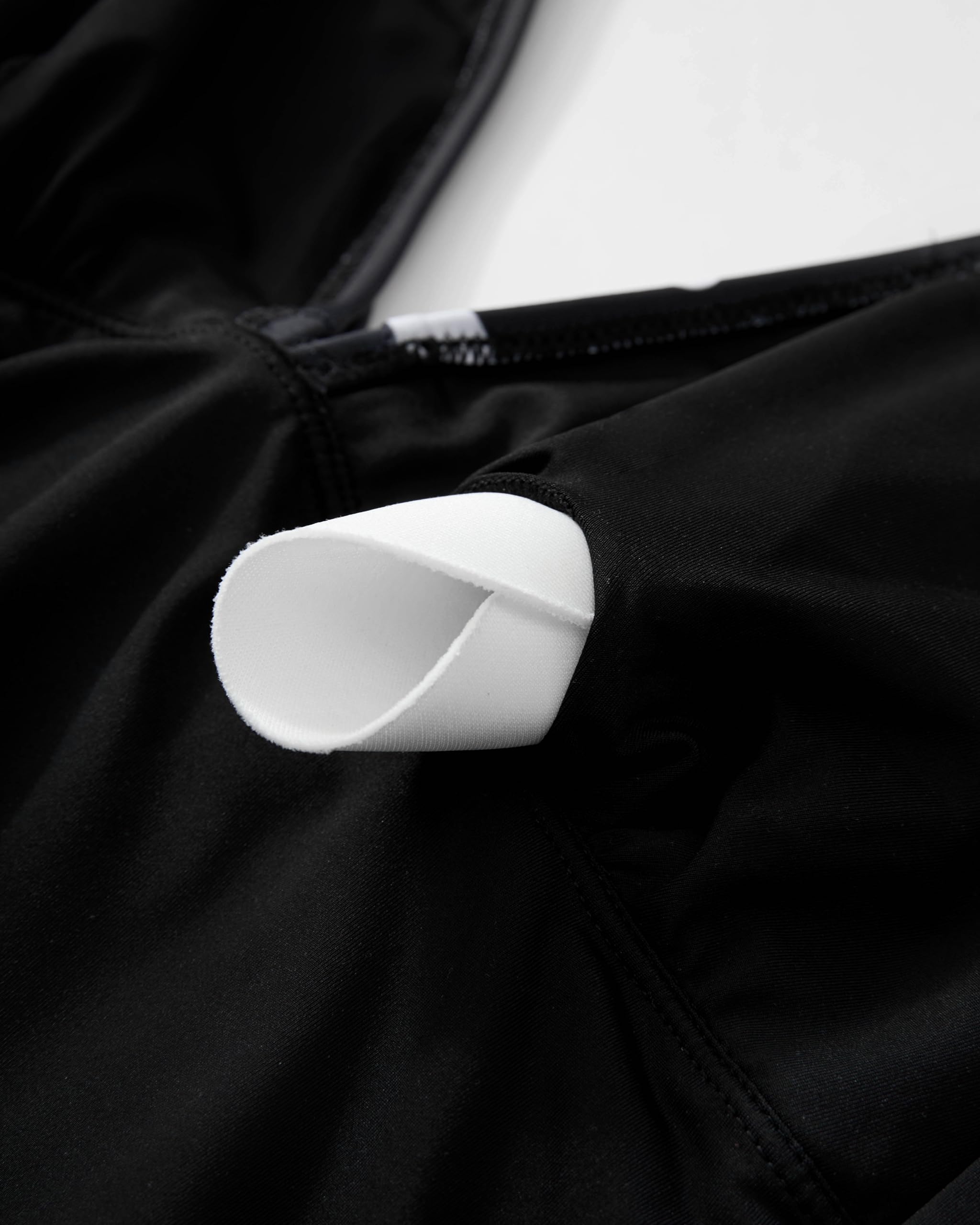 RXRXCOCO Costume da bagno da donna con push up shape, con allacciatura al collo, schiena scoperta