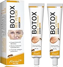 2PCS Bee Venom Wrinkle Removal Cream, Bee Venom Anti - Wrinkle Cream, Anti - Wrinkle Moisturiser for Face and Neck, Anti - Aging Bee Venom Cream for All Skin Type