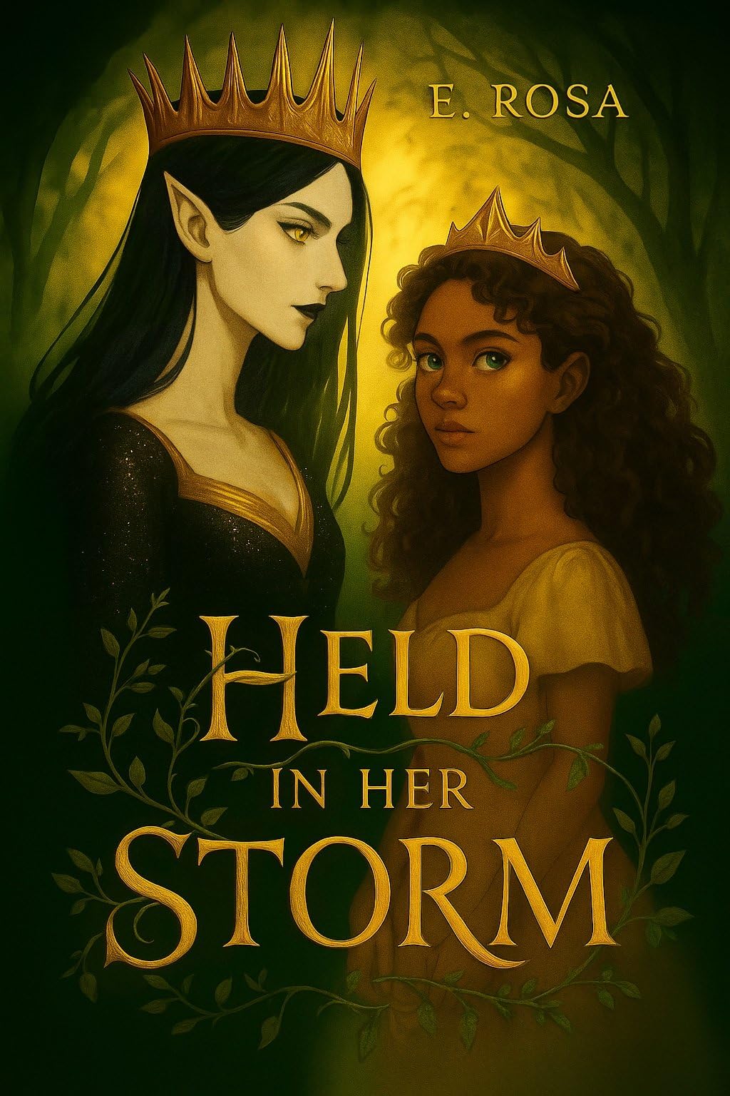 Held In Her Storm: A sapphic age gap romance novel