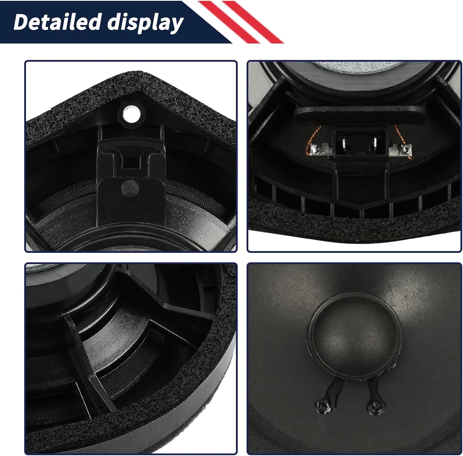 39120-TA0-A01 39120-SNA-A01,Front Door Speaker Assembly Compatible with Honda Civic|Accord|CRV|Odyssey|Pilot 2008-2025 Car Audio Speaker Assembly