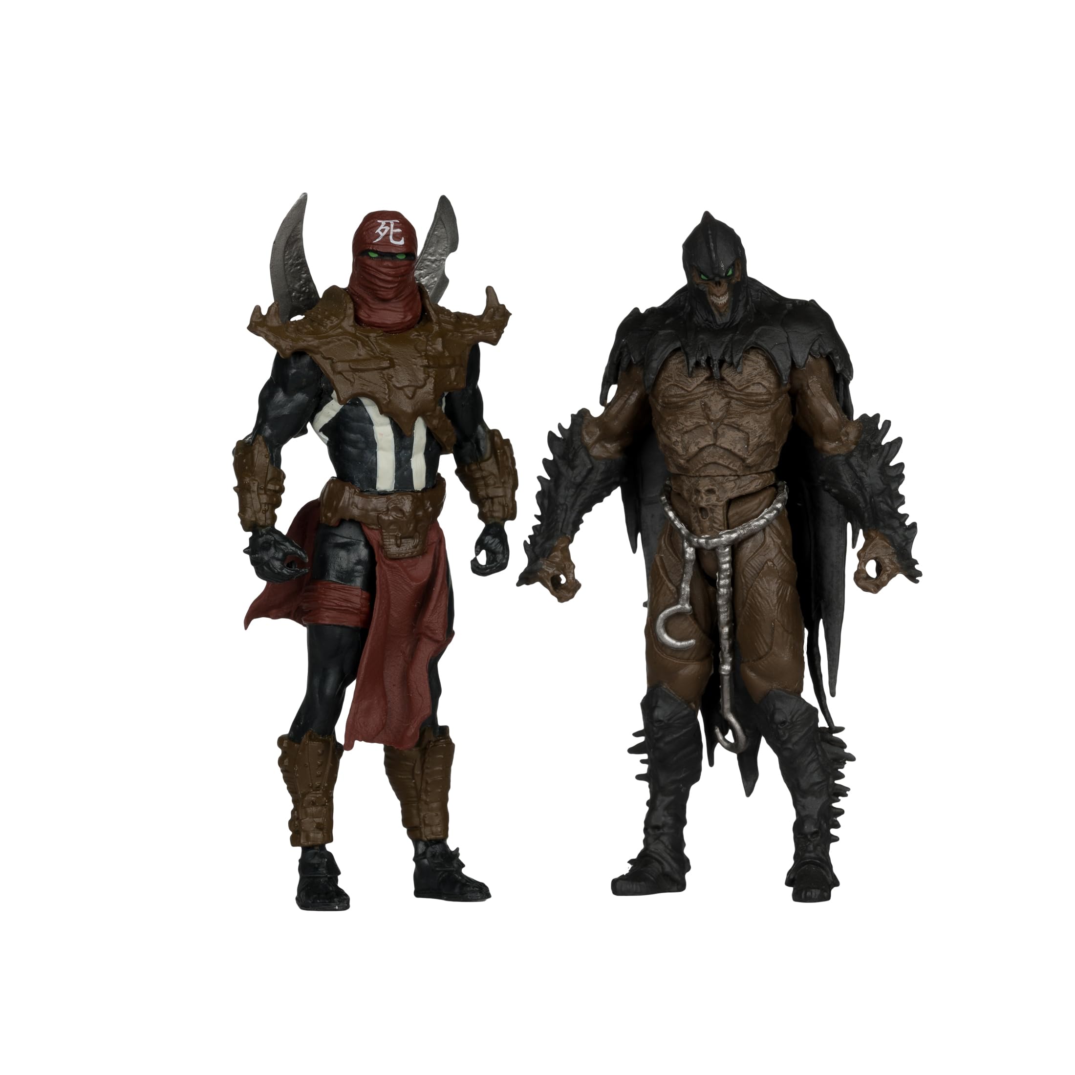 Page Punchers 2pk Ninja Spawn and Raven Spawn 3in Action Figures with Comic