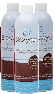 Bloxygen Preserver. Spray, Seal, and Store. 3 can Pack. Inert Gas Preservation System.