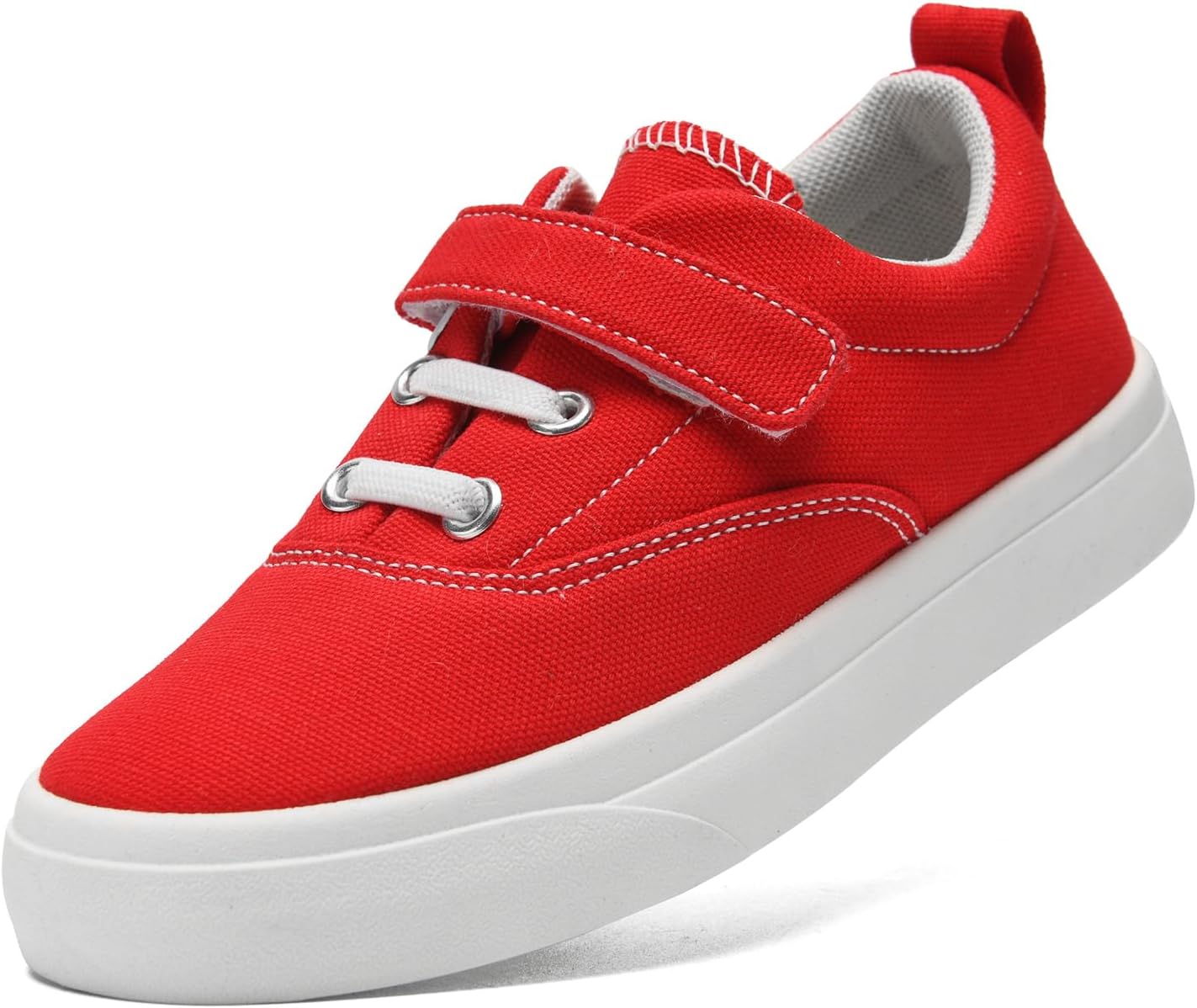 Sneakers Alte Da Ragazzo Bianche Con Dettagli Nere E Rosse Con Logo Soprani Sport - Foto 14