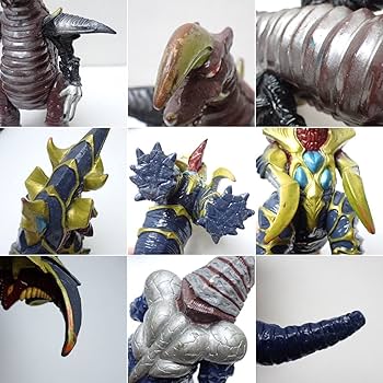 Amazon.co.jp: ウルトラ怪獣 ソフビ 9体セット/タイラント