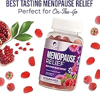 Vista 6 de Menopause Supplement for Women - Complete Multi-Benefit Menopause Relief Gummy for Mild Hot Flashes & Night Sweats, Natural Balance & Energy