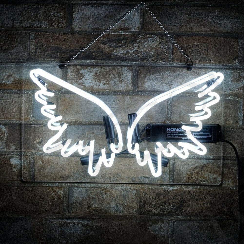 Amazon | ネオンサイン、『天使の羽』NEON SIGN 、ネオンライト 