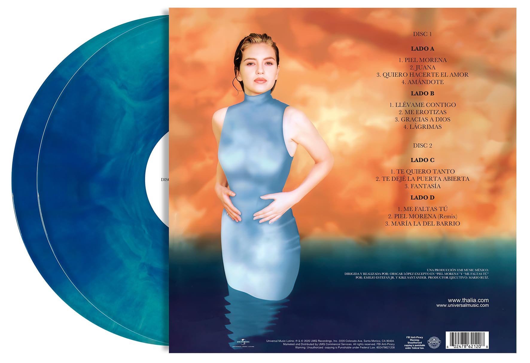 En Extasis 30th Anniversary Translucent Blue Galaxy