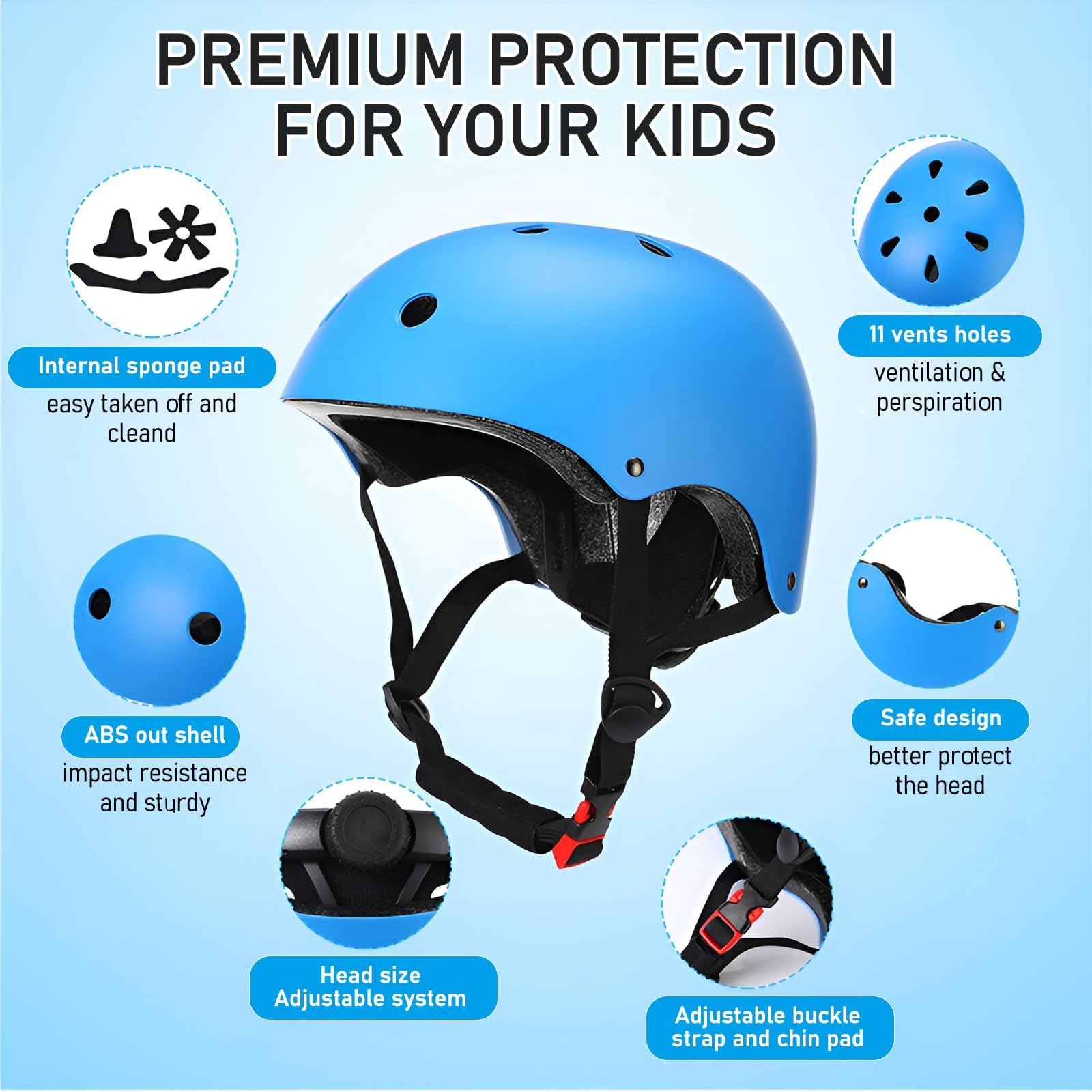 HTRTRR Kinderschutzhelm-Set – Mit Knie-, Ellbogen- Und Handgelenkschützern, Verstellbar, Atmungsaktiv – Ideal Für Skate, Fahrrad, Roller & Co. HTRTRR Kinderschutzhelm-Set – Mit Knie-, Ellbogen- Und Handgelenkschützern, Verstellbar, Atmungsaktiv – Ideal Für Skate, Fahrrad, Roller & Co.