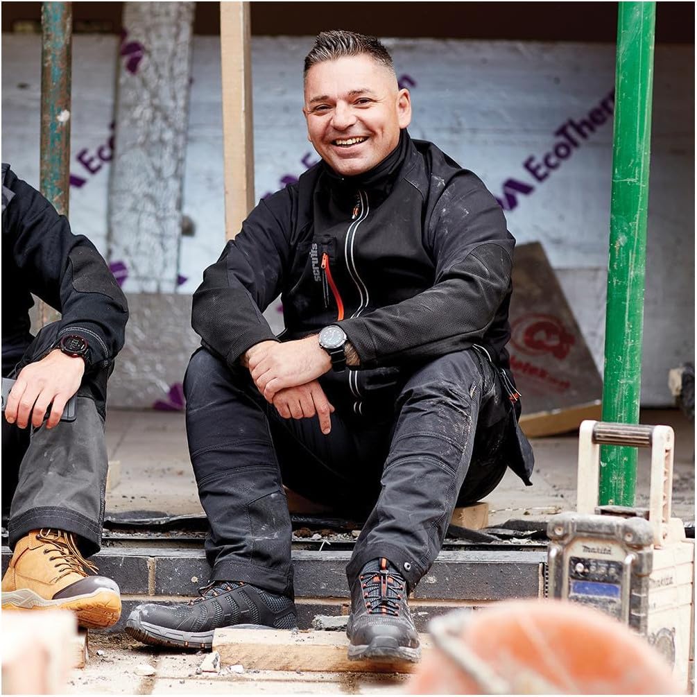 Scruffs Men's Trade Flex Softshell Black Jacket