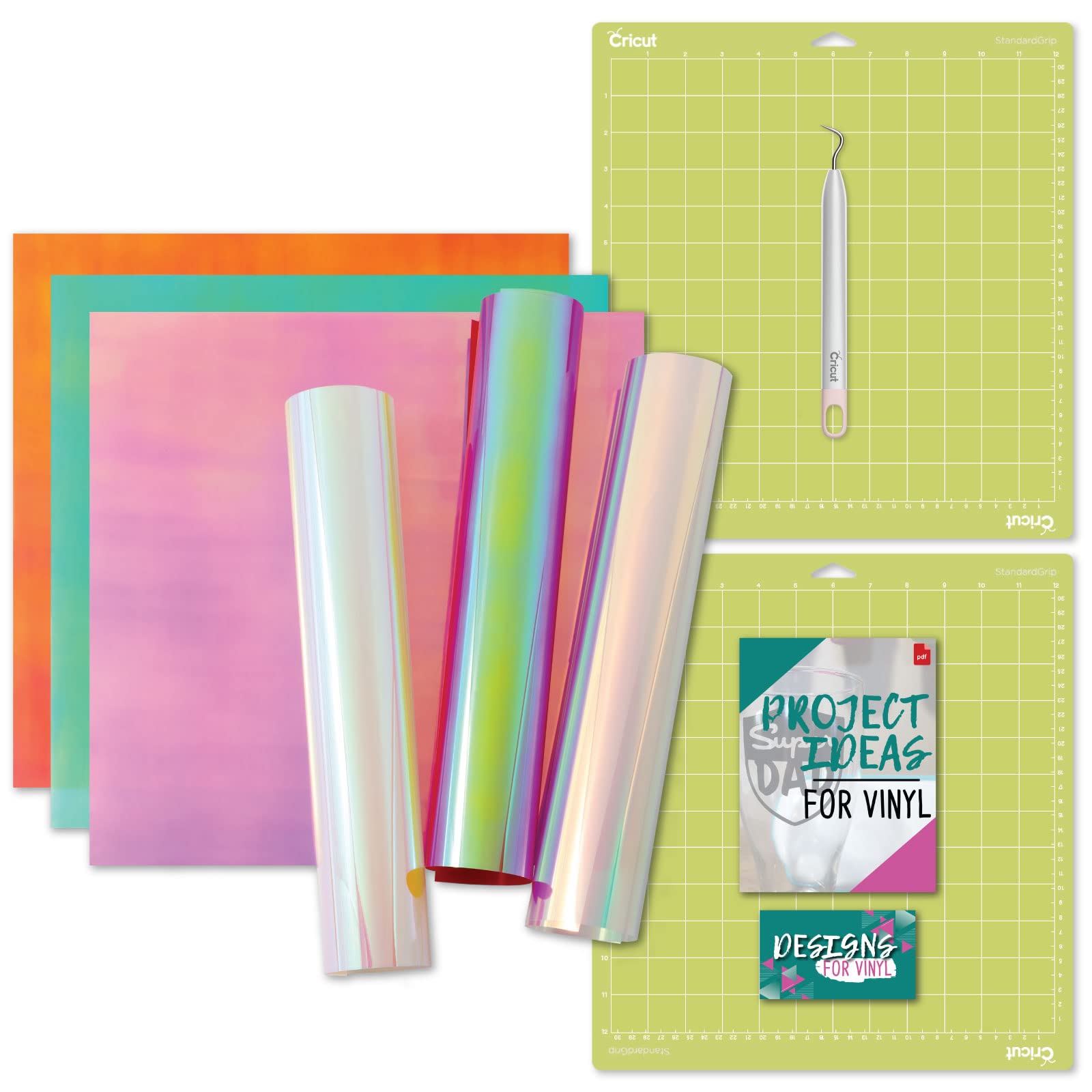 Buy Cricut Holographic Ultimate IronOn 6ct with Standard Grip Mat and