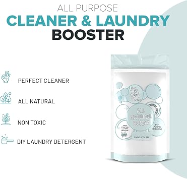 All-Natural Borax Powder, 5 lb, Laundry Booster, Made in USA