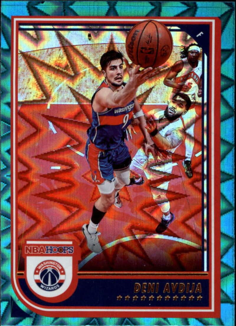 Amazon.com: 2022-23 Panini NBA Hoops Teal Explosion #118 Deni