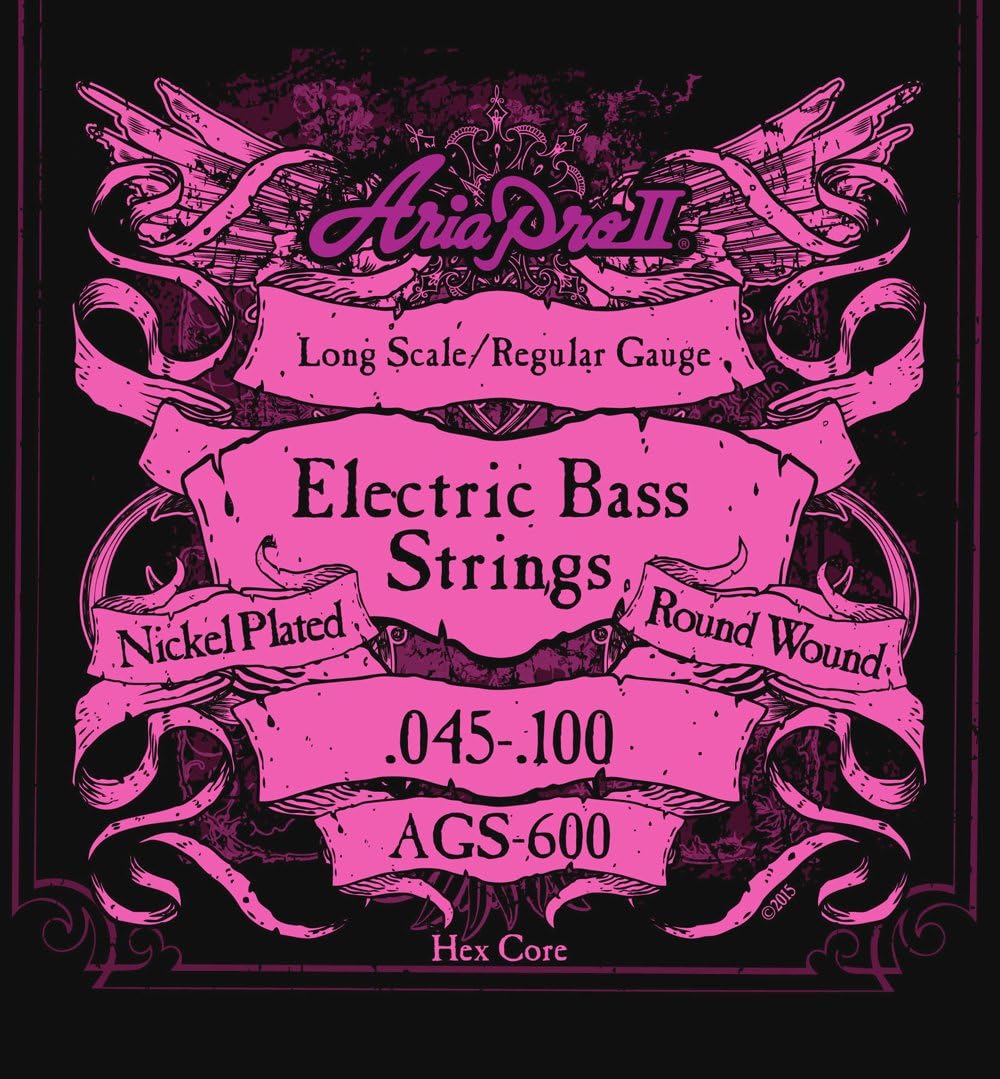 Aria Pro II AGS-600 Electric Bass Guitar Strings