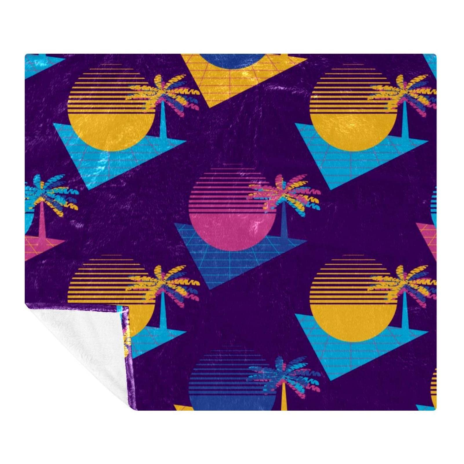 Couverture douce en microfibre polaire légère pour vos voyages