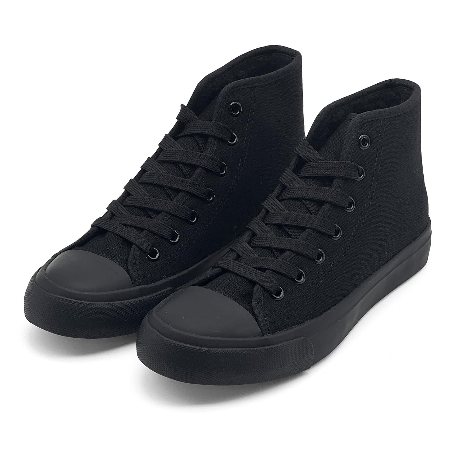 Womens Winter Snow Boots High Top Warm Canvas with Fur Lined Ankle Winter Sneakers
