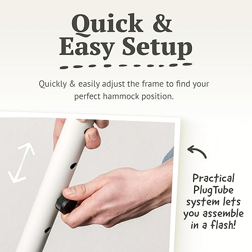 Vista 74 de La Siesta® Alisio Hamaca con barra esparcidora, hamaca exterior resistente a la intemperie, hamaca exterior de tela para 2 personas, máximo 355