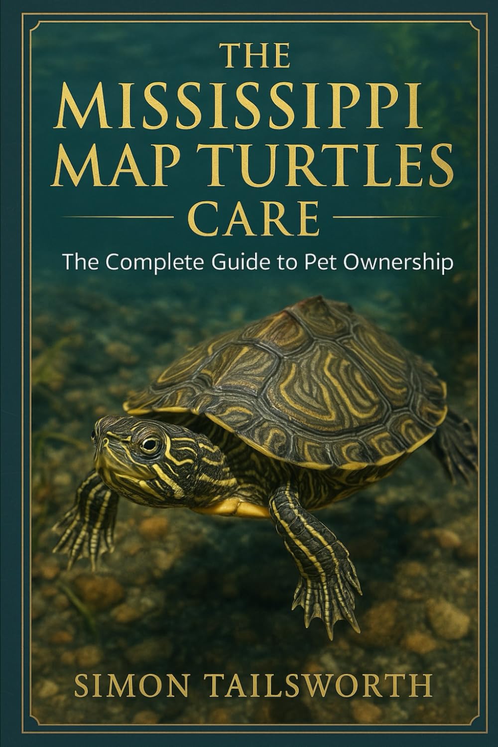 THE MISSISSIPPI MAP TURTLES CARE: The complete guide to pet ownership