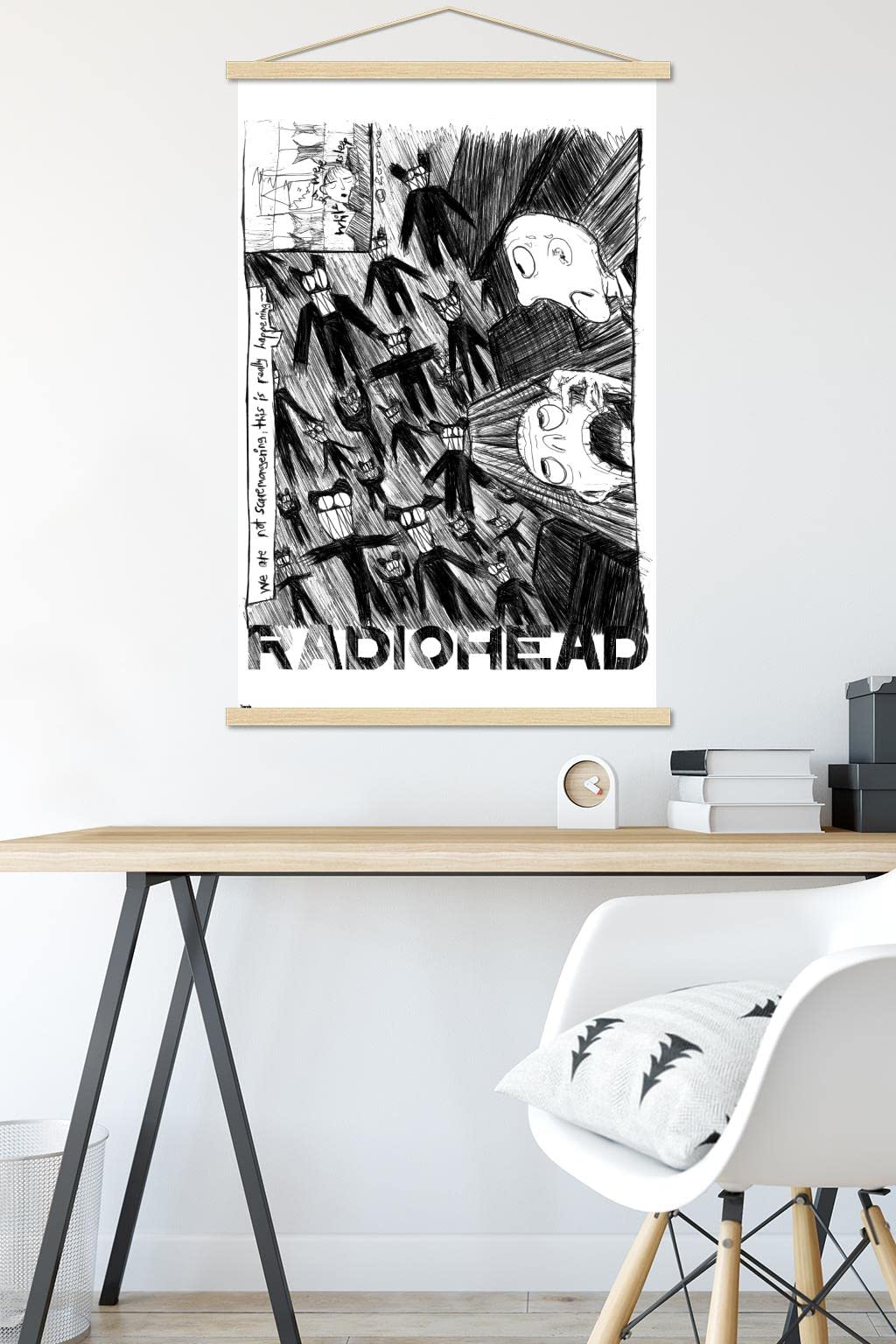 Amazon.com: Trends International Radiohead - Scribble Wall Poster