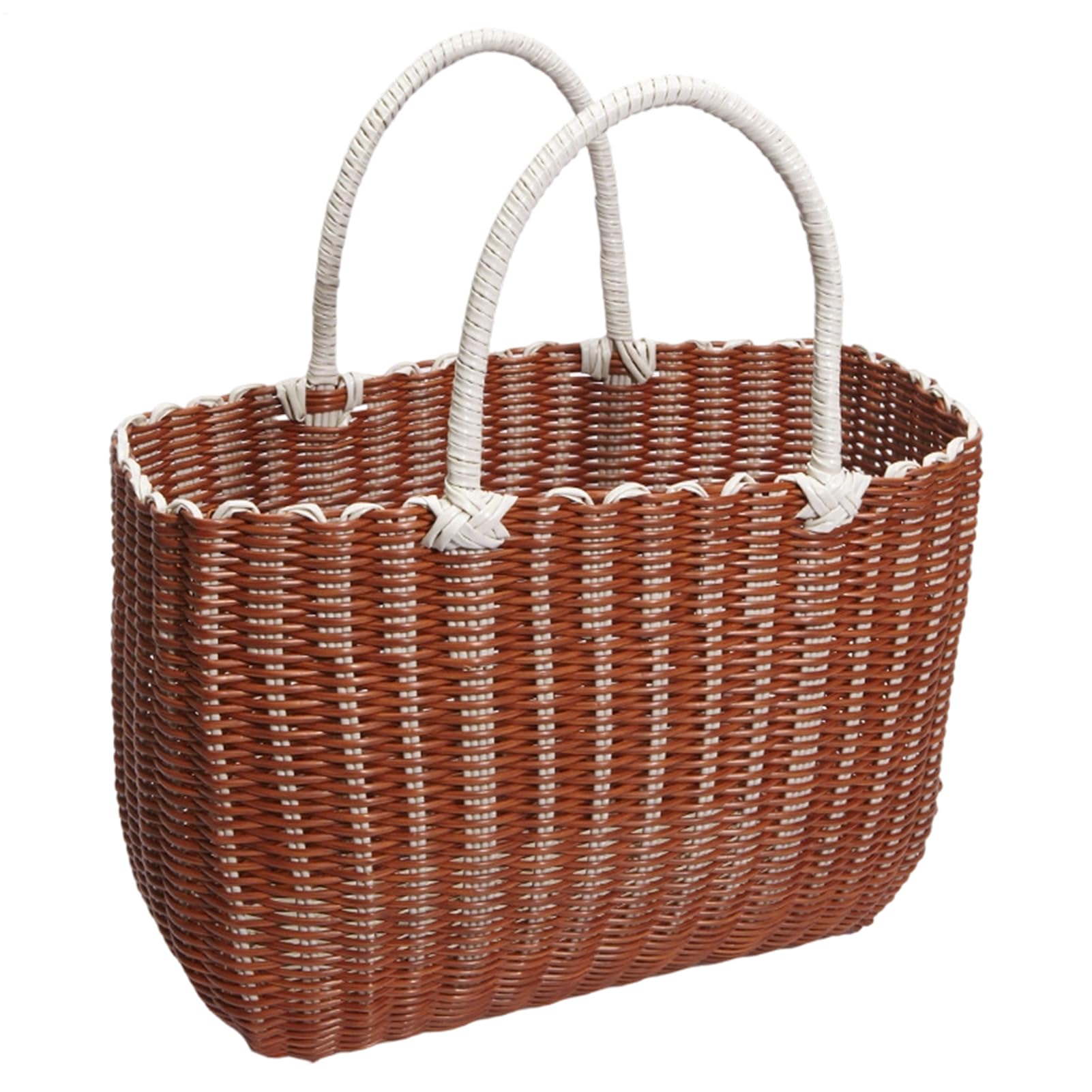 Panier de jardin ventilé et caisse de transport solide pour rangement maison