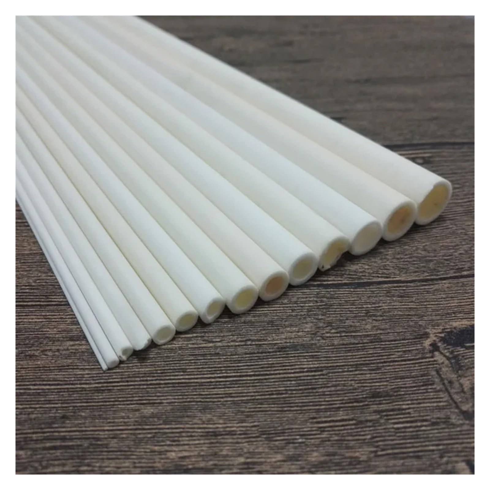 1 Uds. Tubo de cerámica resistente a altas temperaturas, 200mm de longitud, 3,5-35mm ID, resistente a la corrosión, tubo de combustión aislante hueco (Size : 20mm(ID) x30mm(OD))