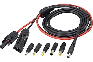 MC4 to DC Cable: Solar Powerhouse with Multiple Connector Options