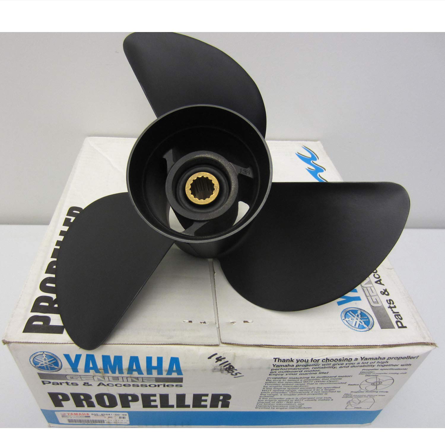Amazon.com: Yamaha New OEM Prop 15 1/4 x 15 RH Aluminum Propeller