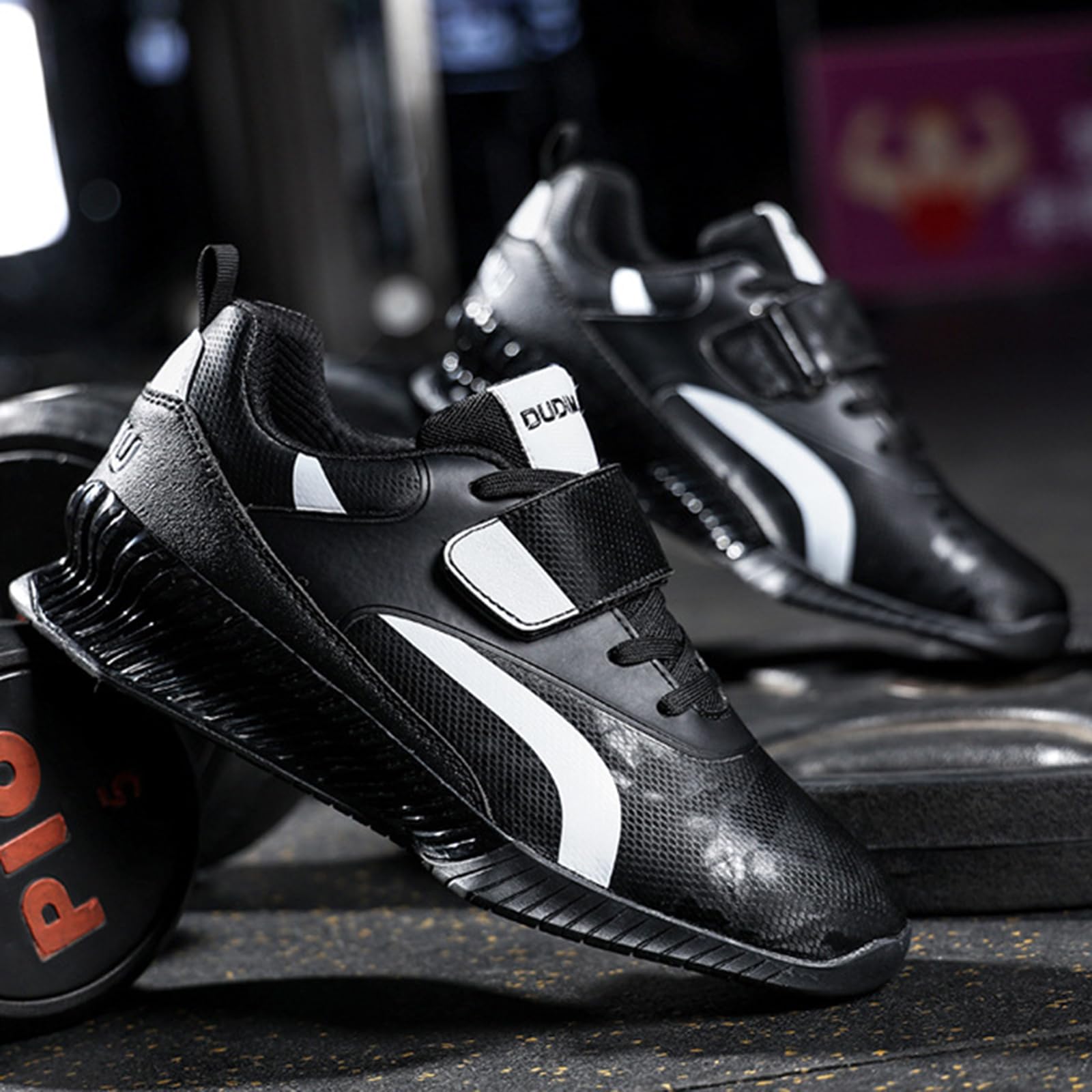 Calzado Deportivo para Fitness Powerlifting,Zapatos Levantamiento Pesas Hombres Mujeres,Zapatillas De Entrenamiento Gimnasio,Mantente Secar,Adecuado para Levantamiento