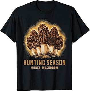 Hunting Season Funny Morel Mushroom Foraging T-Shirt