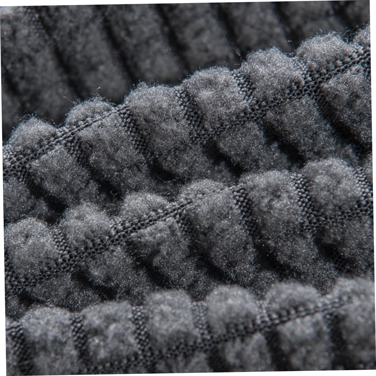 4pcs Elastic Stretch Chair Removable Seat Protectors for Dining Room Office Events Grey Fits Chairs Back Height