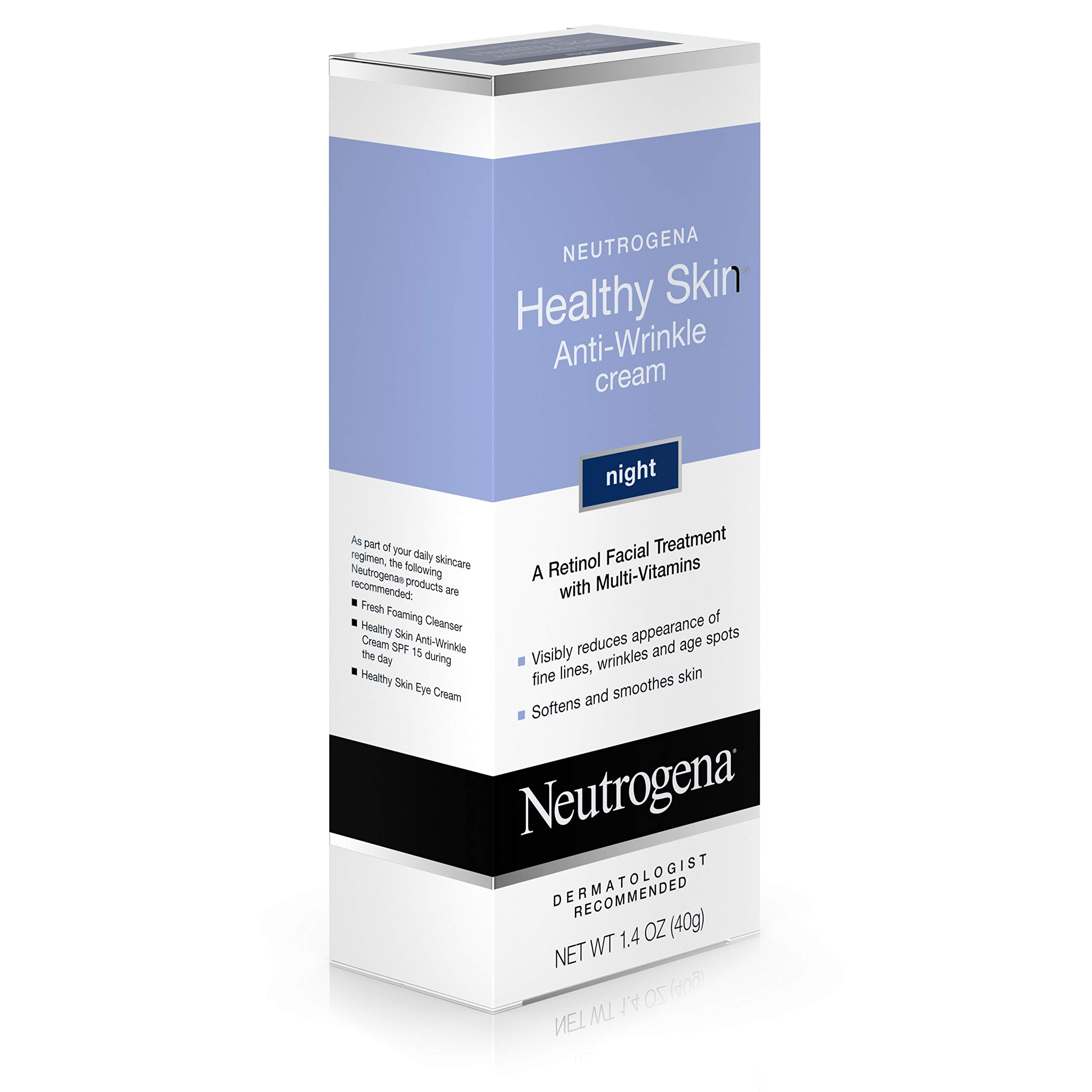 Neutrogena Healthy Skin Crème Anti-Rides de Nuit au Rétinol, 41 ml