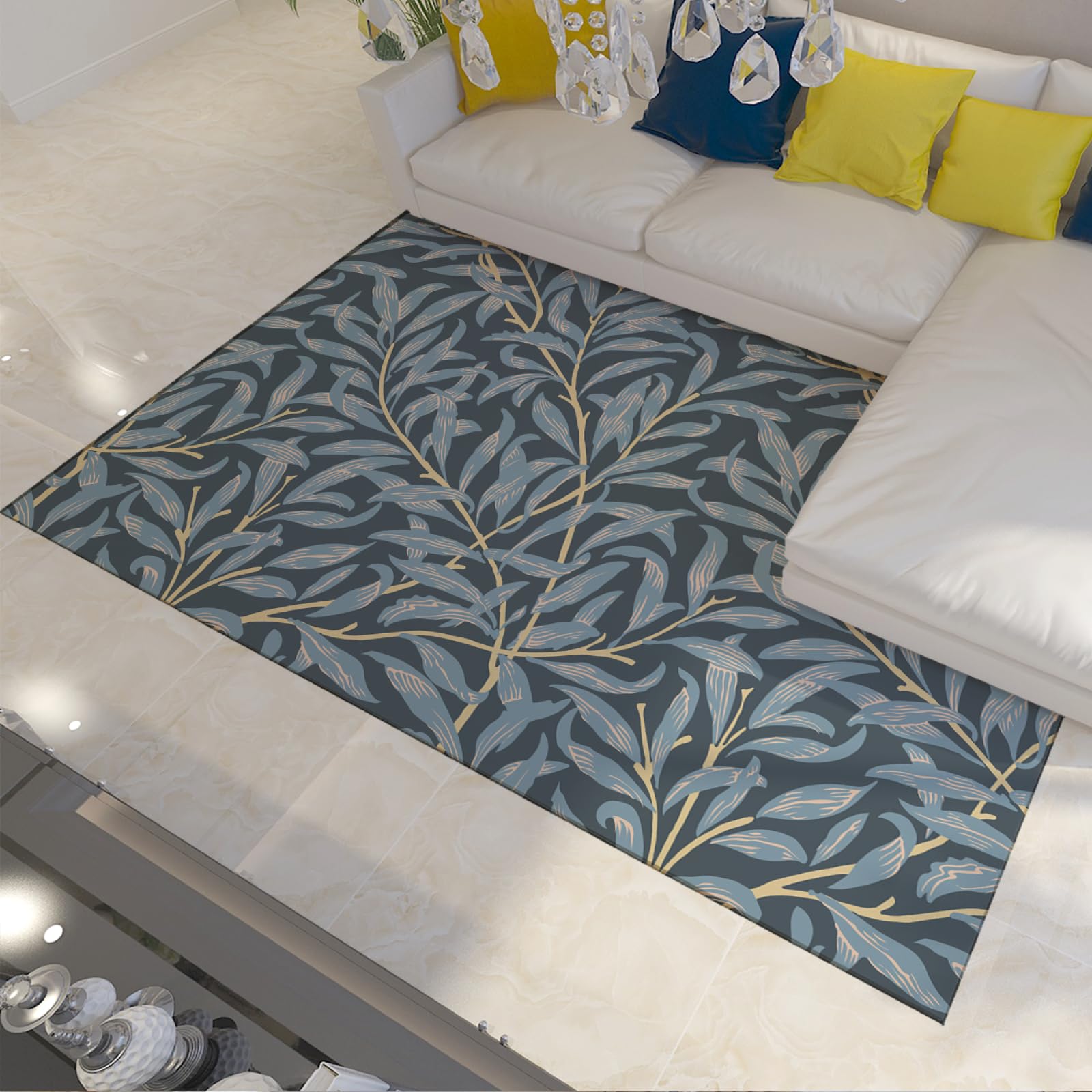 Tapis rétro de style Morris pour sublimer votre chambre à coucher