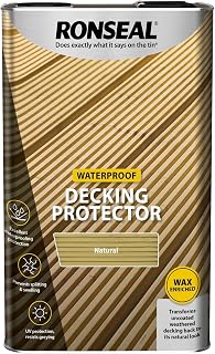 Ronseal DPNO5L Decking Protector Natural Oak 5 Litre