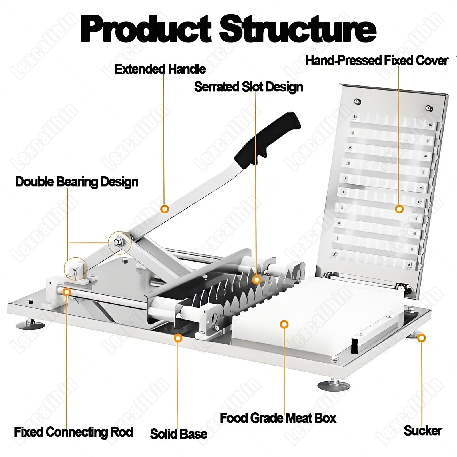 Prensa Multifunción Pinchos Bambú Acero Inoxidable 2templates | Kebab Maker Manual 10 Orificios,Enhebrado Rápido,Lavable,Perfecto Jardín,Picnic Y Fiestas Entre Amigos