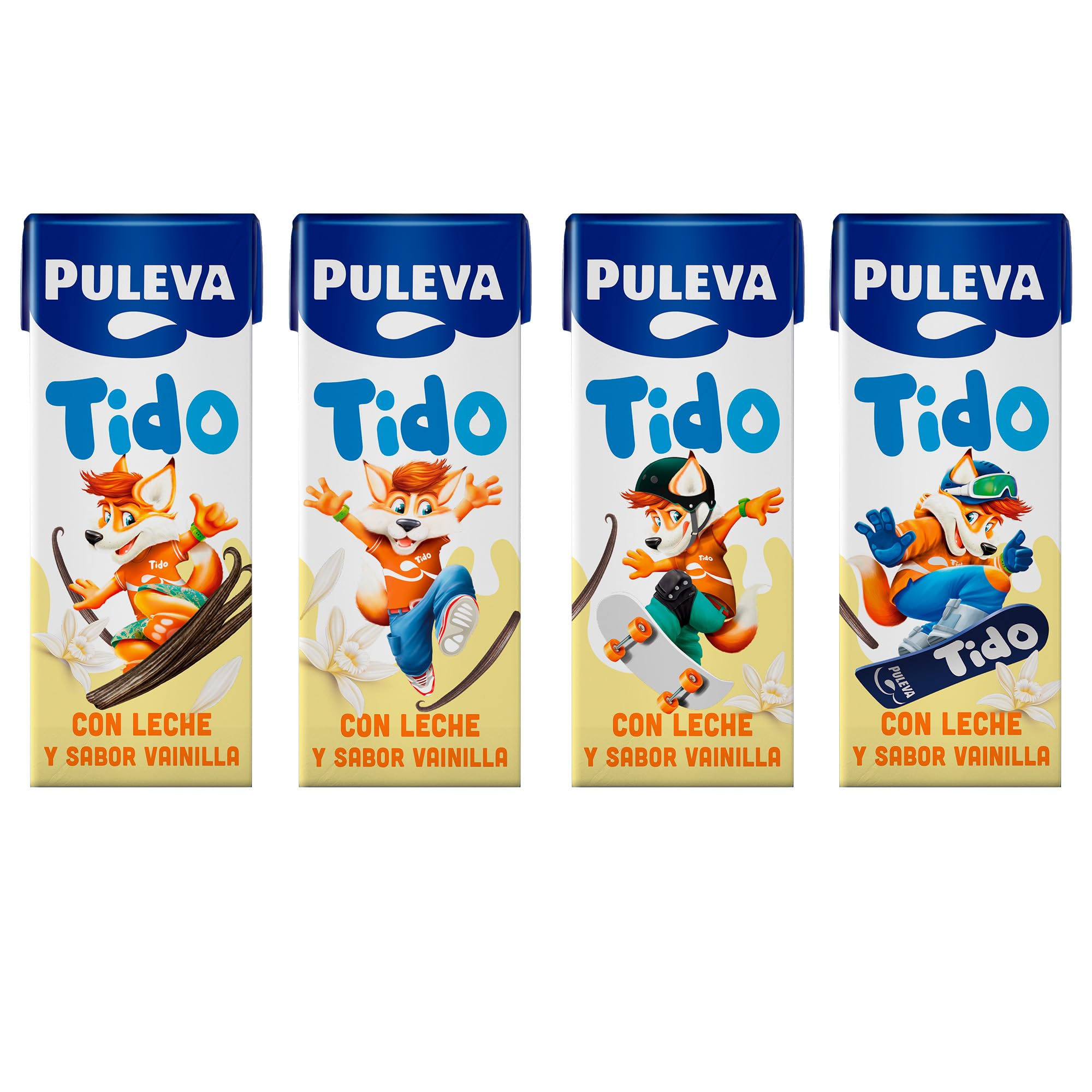 Puleva Batido de Vainilla Pack 6 x 200 ml