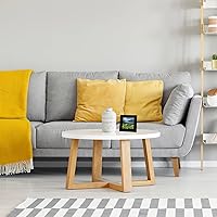 Vista 5 de Marco de fotos de 3 x 3 pulgadas, color negro para mesa, marco de fotos cuadrado de 3 x 3 con plexiglás inastillable, marco de póster resistente