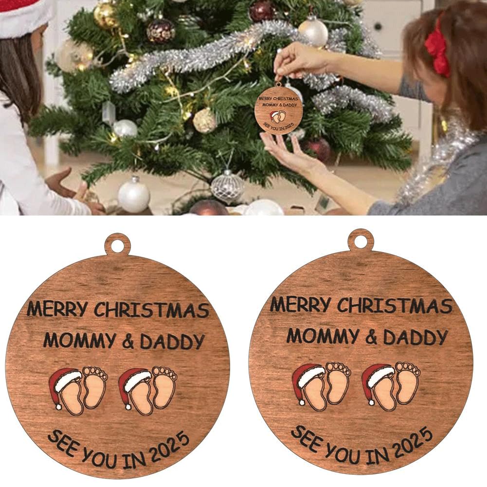 amazon-com-see-you-in-2025-christmas-tree-ornament-merry-christmas-mommy-and-daddy-see-you-in-2025-double-sided-print-wood-ornament-christmas-tree-decoration-christmas-ornament-baby-shower-on-christmas-day-b2-home