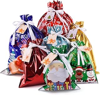 kringle express drawstring gift bolsas