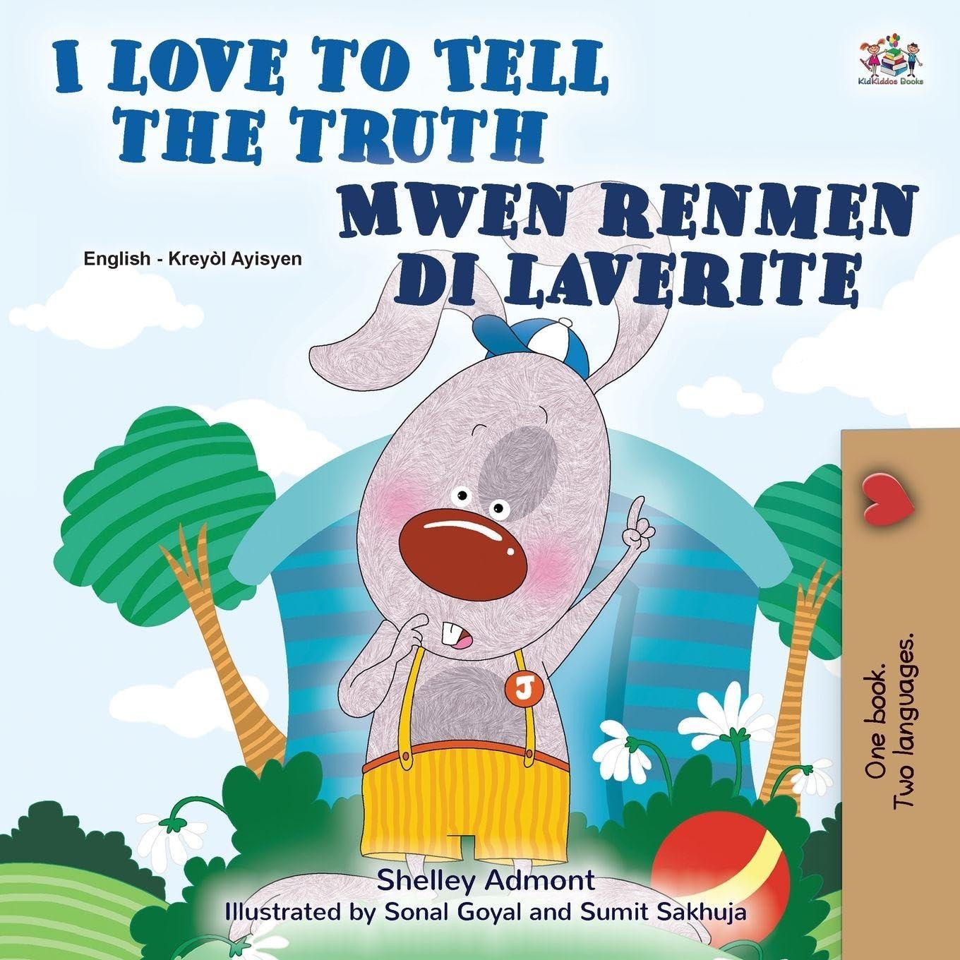 I Love to Tell the Truth (English Haitian Creole Bilingual Book) (English Haitian Creole Bilingual Collection)