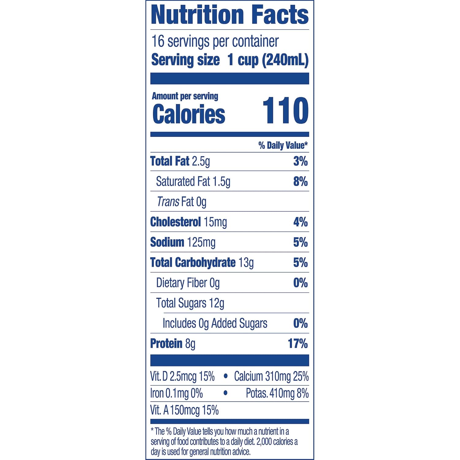 Hood 1% Low Fat Milk, Gallon, 128 oz