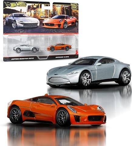 Hot Wheels Premium Car Culture 2'li paket 1:64 ölçekli araçlardan oluşan, benzersiz çiftler, Real Riders tekerlekler, Metal/Metal şasi, koleksiyonculara uygun hediye, JBL04