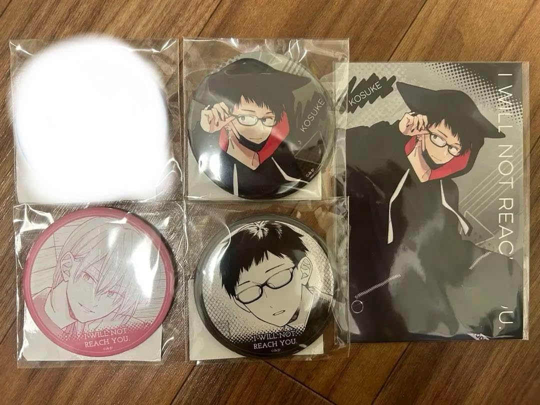 新品☆刀剣乱舞【一期一振】ファミマ☆5周年☆クリアポスター☆2点