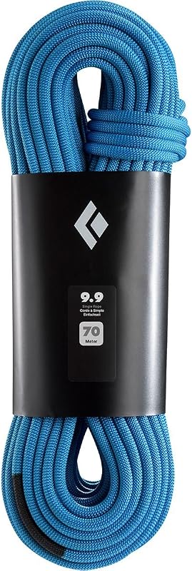 BLACK DIAMOND 9.9 Cuerda deportiva para escalada en roca, cuerda dinámica, exterior e interior