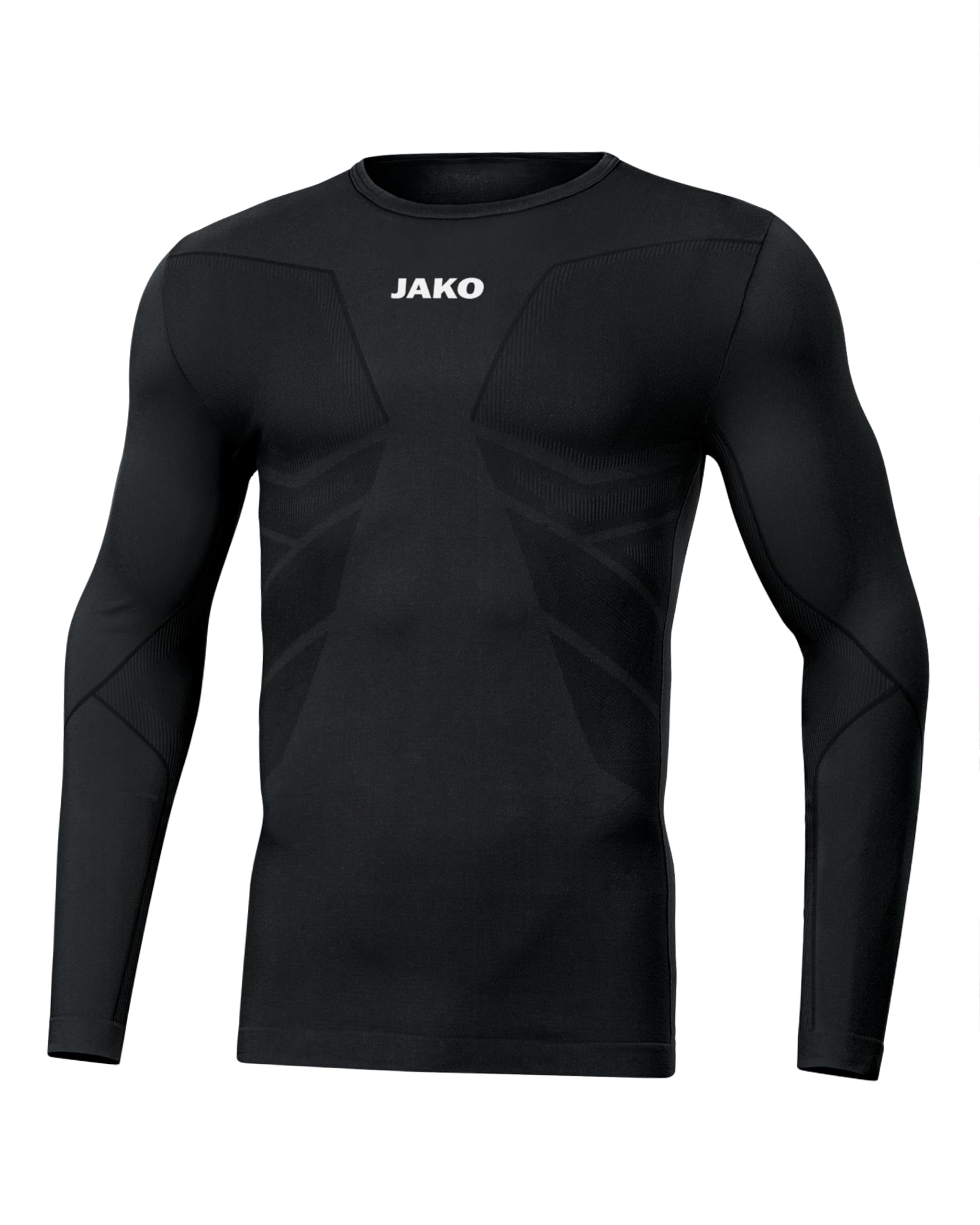 JAKO Herren Longsleeve Comfort 2.0, Schwarz, XXL